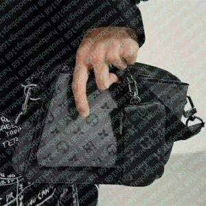 Luxurys Designer bags men 3pcs Trio Leather Black Flowers Messenger Purse Crossbody Bags Leather Fashion Evening Cross Body shoulder bags purse