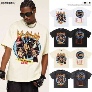 Lifebuoy 2025 Spring Summer Casual T-Shirt Unisex Short Sleeve New Heavy Washed Vintage Style Sweatshirt 100% Cotton