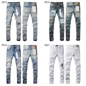 mens jeans designer jeans men pant mens slim fit elastic embroidery skinny jean style cat whisker whitening men's broken hole denim luxury jeans for mens pants