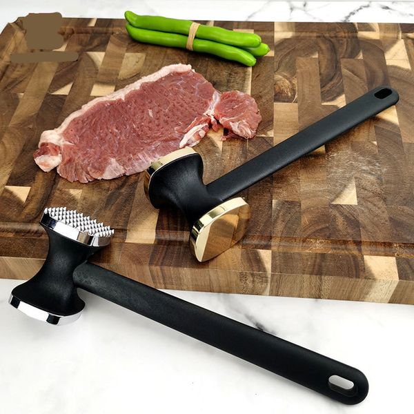 Meat Poultry Tools Zinc Alloy Tenderizer Hammer Pork Chop Steak Loose Pounder Needle DualSided Mallet Rubber Grip Handle Kitchen