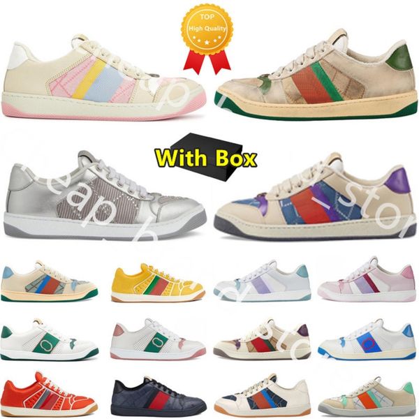 2025 with box Designer Mens Womens Casual Shoes High Quality luxury men women trainers sports sneakers sneaker Flat Jogging Walking Shoe dirty shoe