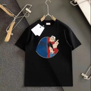 Men's T-Shirts Designer printed letter casual versatile T-shirt for couples simple and versatile