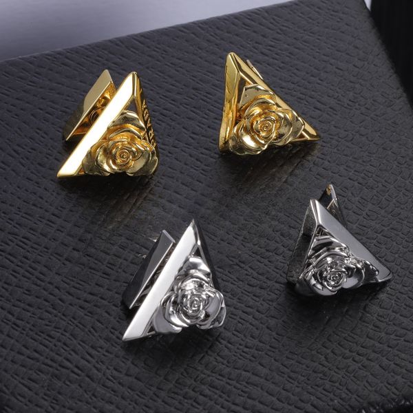 Luxury Brand Letters Designer Stud Earring for Women 18K Gold Elegant Hoop Diamond Crystal Earrings Party Jewelry Accessories