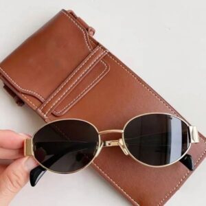 Designer Sunglasses womens Mens Goggle blue light glasses Eternal Classic Triangle purecolor leopard print reading eyeglasses full frame Vintage Sun Glasses