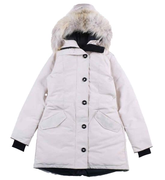 New Top Brand Canada jacket Clothes Plus Size Coats Winter Down jakcet top qulaity Outerwear parka Big real wolf Fur Hooded Women Coat Doudoune Femme jackets