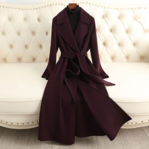D10308 New autumn and winter Korean style high-end fashion wool coat