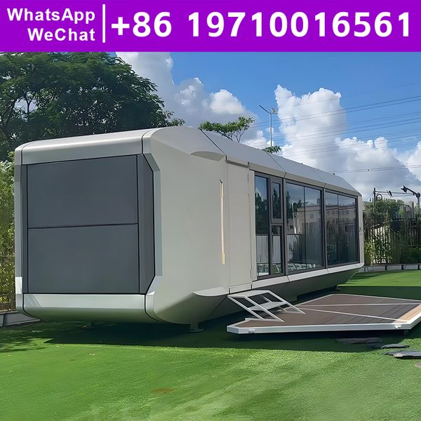 Good Quality Space Capsules Houses Ready to Live in 2 Bedroom Space Capsule Home Modular Prefab Home House Tiny Houses Low Cost