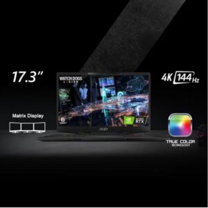 2025 MSI 17.3" UHD 4K Mini LED 144Hz Gaming Laptop: i9-13900H, 64GB RAM, 2TB SSD, NVIDIA RTX4090