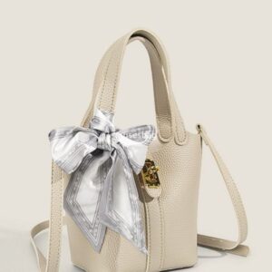 New Versatile Simple, and High end Water Bucket Bun Mother Bag Small and Practical Handheld One Shoulder Crossbody Women's Bag Scarf Bag