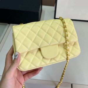 Designer Handbag Luxurys Handbags Shoulder Purse For Women Synthetic Leather Sheepskin Classic Flap With Gold Chain Shoulder Purse Crossbody Designer Bags