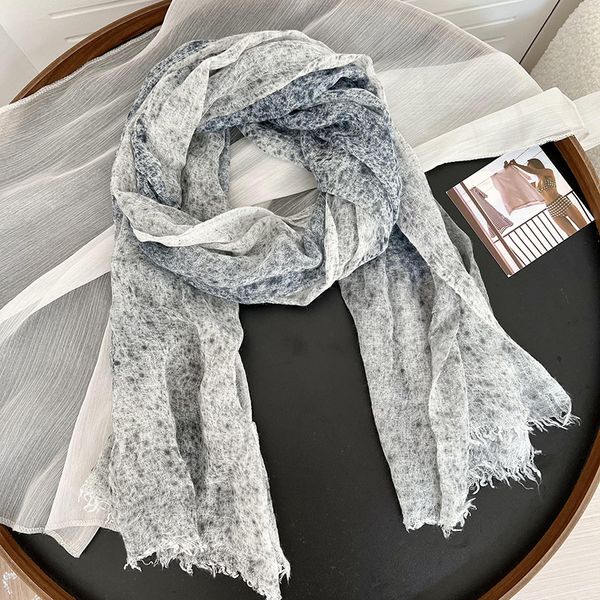 New versatile tie dye dual-use scarf --869374