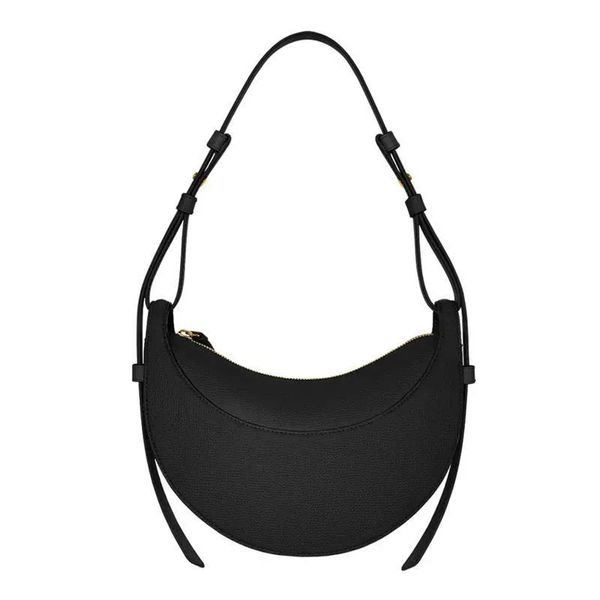 P Numero Dix Half-Moon Bag Full-Grain Cyme Tonca Textured UN NANO Calf Leather Beri Tote Designer Crossbody Women Hobo Handbags Mini Shoulder Bags