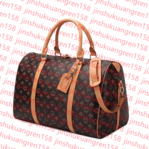 Top Quality New Men Duffle Bag Women Travel Bags Hand Luggage Travel Bags Men Pu Leather Handbags Large CrossBody Bags Totes Purse Bag 55cm 001