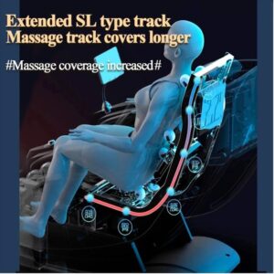 3 Year Warranty UKLife Newest Massage Chair 4D Full Body AirBag Zero Gravity Heat AI voice Office Chair Massage Sofa Home Chair