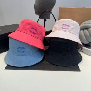 Designer Straw Hat Womens Fashionable Pleated Straw Knitted Hat Men Casual Straw Knitted Hat Men And Women Wide Brimmed Outdoor Beach Hat