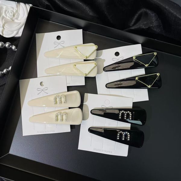 Hair Clips Designer Jewelry Women Hair Clips Alloy Letter Barrettes Hairpins Hair Accessories Hairpins