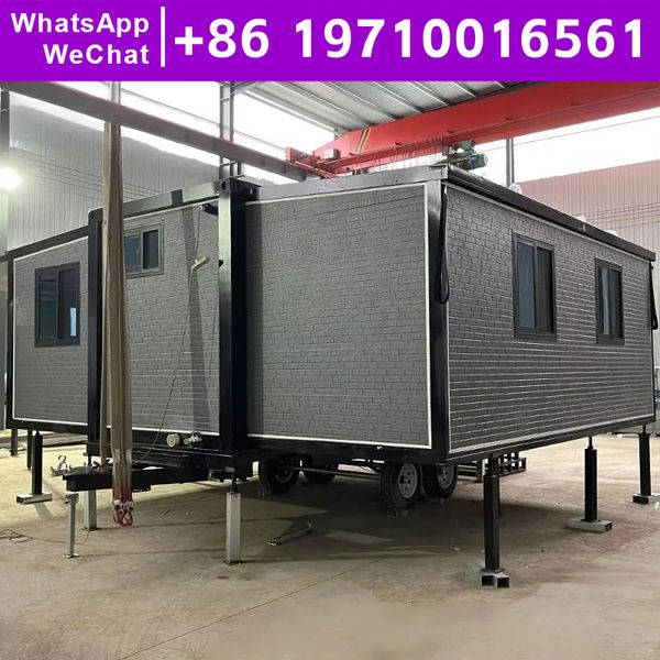 Waterproof Prefabricated Module Houses Capsules to Live Frame Steel Structure Luxury Modern Homes