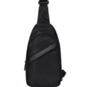 The new oblique cross male multi-functional small backpack single shoulder bag trend oblique cross chest bag casual fashion