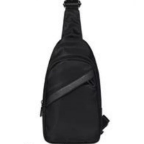 The new oblique cross male multi-functional small backpack single shoulder bag trend oblique cross chest bag casual fashion