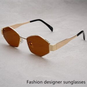 Fashion designer sunglasses for women goggle men glasses same designer Sunglasses beach street photo small sunnies metal full frame with box man sunglasses nice