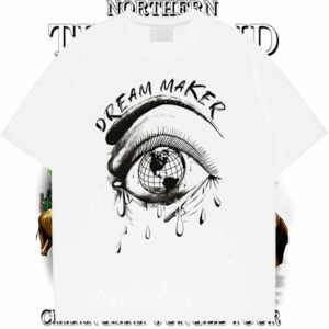 Cool Tshirt for Man Woman Dream Maker Print Short sleeve Cotton Soft Anime Printing Street Mens T Shirts DIY Printed 2024 Designer Clothes