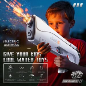 Electric Water Gun With Lithium Battery Large Capacity Automatic Spray Absorption Phantom Spitfire