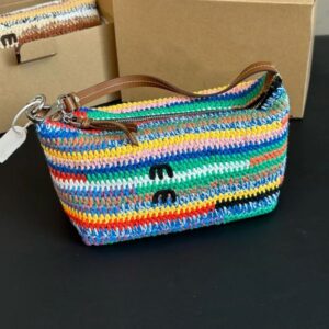 Tote bag Designer Bag Woven Bag Straw Bag Beach Bag Luxury Bag purse Fashion Summer Apricot Outdoor Travel Large Capacity Shopping Bag Wallet Higher quality 001