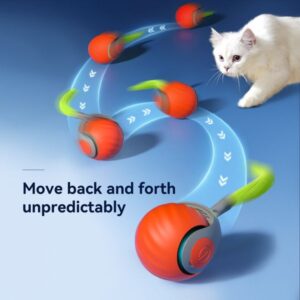 Durable Pet Attraction Bouncy Ball – Perfect for Pets' Exercise