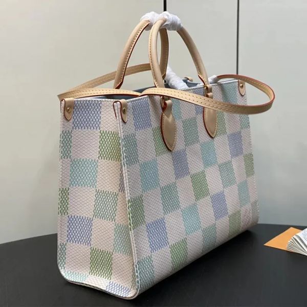 Hot New Genuine leather Handbag Purse Crossbody Bag Women Totes Bags Classic checkerboard contrast Handbag Multi funcito handbags