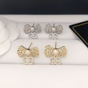 Luxury Earring Designer Stud Earrings Elegant Women Earrings Gift 18k Gold Brand Jewelry With Box