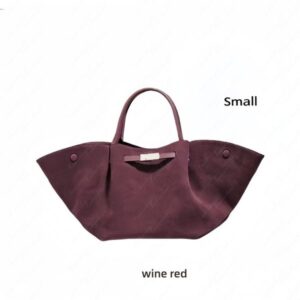 Burgundy Large capacity tote bag Designer bag Luxury Bags Moon bag Womens Wings bag dumpling bag Shoulder bag crossbody bag Smooth Leather Handbag Underarm bag