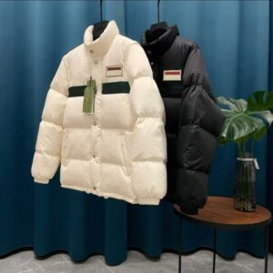 Mens Down Jackets Outerwear Parkas Designer Winter Coat Thick Hooded Jacket Windbreaker Loose Puffer Womens Pocket Warm Parkas Outwears