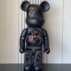 Novelty Items Decorative Objects Figurines Creative Crystal Violent Bear Large Ornament or-standing Erosion Internet Celebrity Living RoomL2476