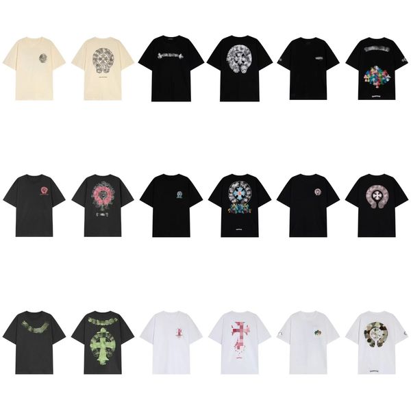 Designer TShirts Tees Polos Print Loose Fashion High-end Luxury Casual High Street Cotton Shirts Jumper Croatian Sanskrit Tops XS-6XL