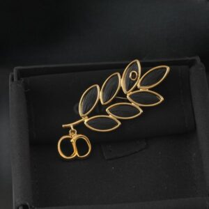 Luxury Brand Letter Brooches Designer Brooch Pins Fashion Jewelry Women Pin Brooches Gold Silver Brooch Suit Pin F68