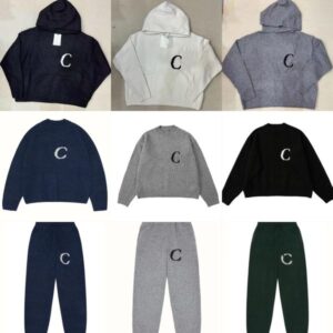 10A Designer Tracksuits Letter Jacquard Loose Hoodie Sweater High Street Men's Loose Knitted Sweater