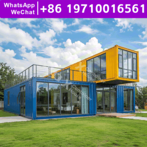 Cabin Steel Fireproof Materials Energy Efficient Educational Facility Tiny Home Flat Pack Home Anti Rust Mobile Custom Interior