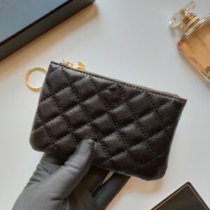 Wallets Designers Woman Card Holder Women Card Case Coin Purse High Quality Caviar Cowhide Sheepskin Luxury Purses Zipper Poucht Designer Handbags Wallet Designer