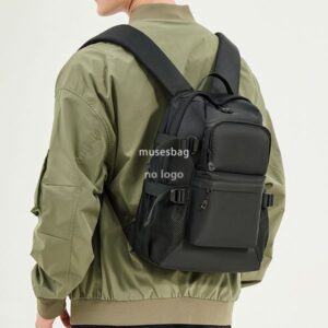 New Mini backpack Male fashion brand light student small schoolbag male outdoor sports travel female leisure small backpack