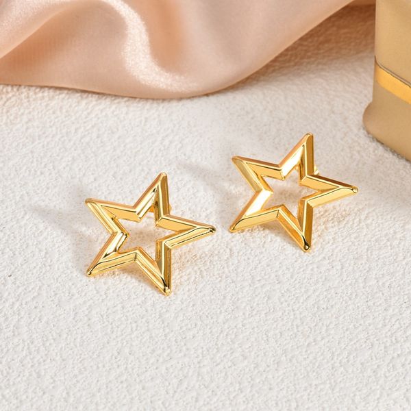 designer earings women designer earrings for men Earrings Smooth Chic Style 18K Gold Plated Luxury Earrings Trendy Jewelry For Women Lady Gifts luxury jewelry