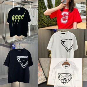 T Shirt Designer shirts Tshirts Tee For Men Womens Fashion tshirt With Letters Casual 100% Pure Cotton Summer Short Sleeve TOP QUALITY good