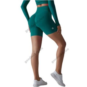 alocardio Rich Girl Brand 5A Quality Elastic Yogapants Gym shorts Women's High-Rise Athletic Tights with Butt-Lifting Design Comfort Fit Short Pants Black Reds Grey