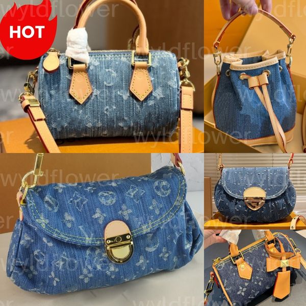 10a denim Luxury designer bags designer demin purse jean shoulder bags designers woman crossbody bag blue purses vintage handbags designer for women tote bags