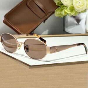 Luxury Classic Oval Sunglasses 40235 Elegant Compact Small Frame Glasses Summer Classic Stylish Style Brand High Quality Protective UV400 Eyewear