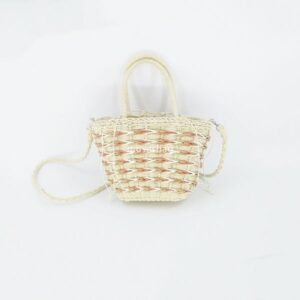 Designer Women's Fashion Classic Casual Summer Seaside Handmade Lightweight Woven Bag Gentle Same Style Beach Multi functional Handheld Diagonal Straddle Bag