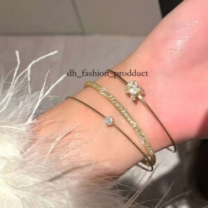 cart cubic Classic Bracelet for Women Bangle Stainless Steel Designer Cuff Jewelry Woman Party Gift 299
