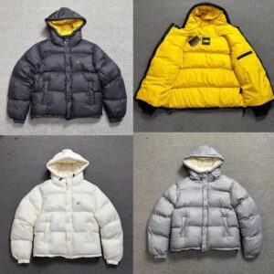 Men's Down & Parkas Designer Hooded loose fitting couple warm cotton jacket