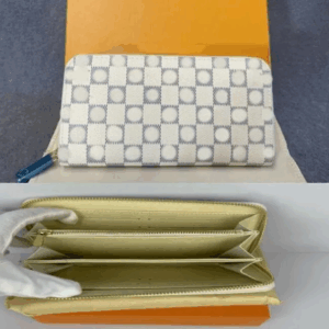 attice Folding long zipper Women Card Holder Purse