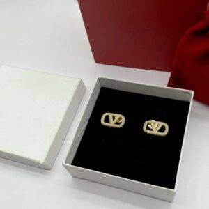 Earrings Designer Brand Ear Stud Crystal Earring for Womens Letter Earrings Brand Wedding Party Jewelry