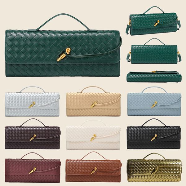 Designer bags Luxury bags baguette tote bags Woven shoulder bags Fashion baguette bags Crossbody designer bags Popular everyday casual bags Multiple colors